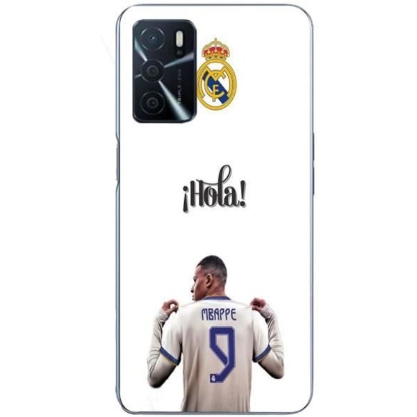 Coque Maniacase Pour Oppo A16 Kylian Mbappe Real Madrid 9 Hola-image