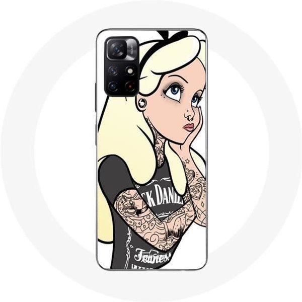 Funda - Maniacase - Xiaomi Redmi Note 11S 5G - Tatuada - Flexible - Blanca-image
