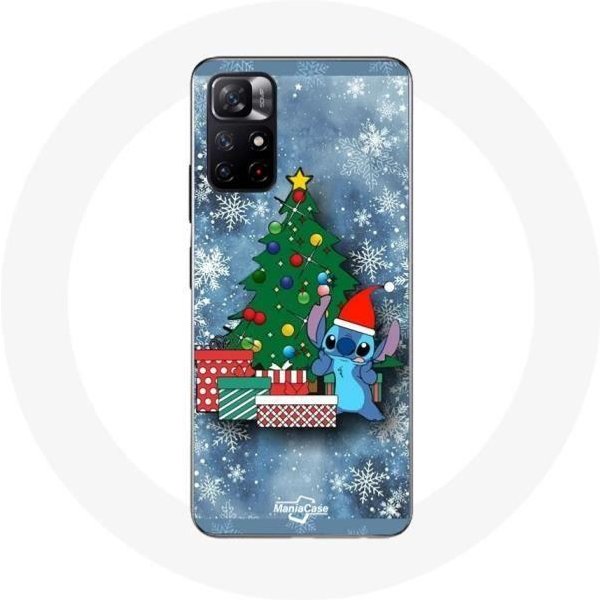 Funda - Maniacase - Xiaomi Redmi Note 11S 5G - Flexible - Feliz Navidad - Multicolor Puro-image