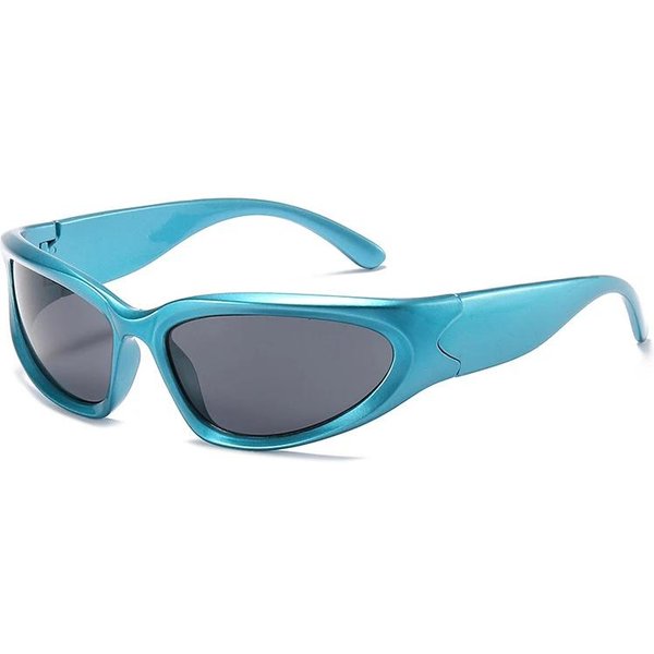 NajwyżSzej JakośCi Nowe Modne Okulary PrzeciwsłOneczne Wrap Around Owalne Ciemne Vintage Okulary SłOneczne Dla MężCzyzn Kobiet Outdoor Sportowe Odcienie Okulary UV400 As Picture-image