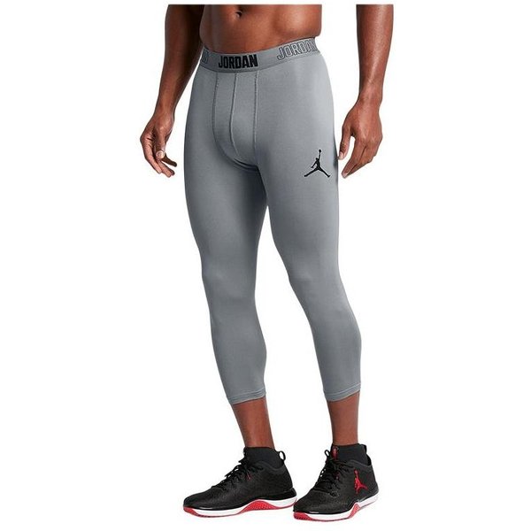 Pantalones Jogger Casuales De Color SóLido Jordan Para Hombre 814656-065 L Gray-image