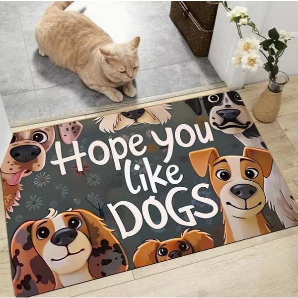 Dywanik Z Portretem Psa Golden Retriever, MięKka AntypośLizgowa Mata PodłOgowa Do WnęTrz I Na ZewnąTrz, Do Przedpokoju I Wystroju Domu 60X90Cm-image