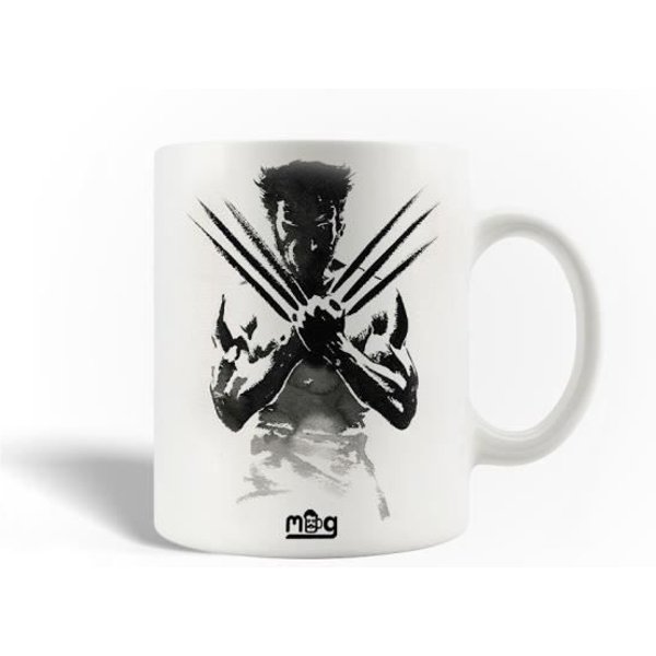 Taza - El Lobezno - CeráMica - 30Cl - Blanco - Apta Para Lavavajillas-image