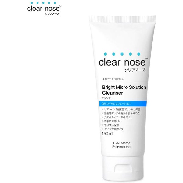 Clear Nose Bright Mirco Solution Cleanser, Esencja Hya, Bezzapachowy, 150 Ml. 150 Ml.-image