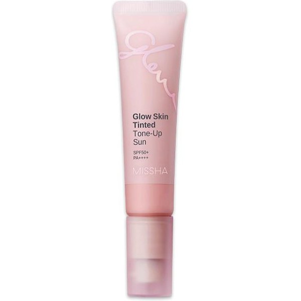 Missha Glow Skin Tinted Tone Up Sun SPF50+ Pa++++ 30Ml (3 Opcje) # 30Ml X 1Pcs White-image
