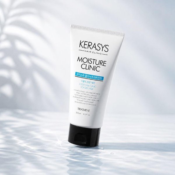Kerasys Moisture Clinic OdżYwka Do WłOsóW 250Ml NawilżAjąCa OdżYwcza PielęGnacja WłOsóW KoreańSka PielęGnacja-image