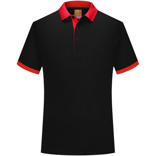 Sgbl/Ts 642 BawełNiana Koszulka Polo Z KołNierzykiem W Bloki KoloróW 3XL Black-image