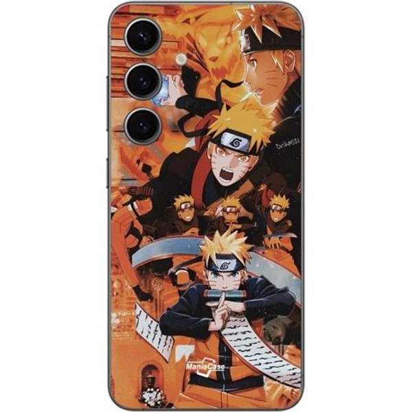 Coque Samsung Galaxy S25 Plus Naruto Uzumaki Maniacase Negro-image