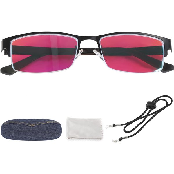 Gafas Con Montura Para Daltonismo, CorreccióN De Hipocromatopsia, Unisex, Montura Completa-image