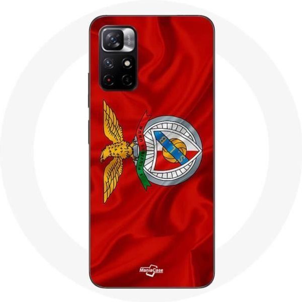 Funda - Maniacase - Redmi Note 11 5G - Flexible - SLB Benfica - Roja Rojo-image