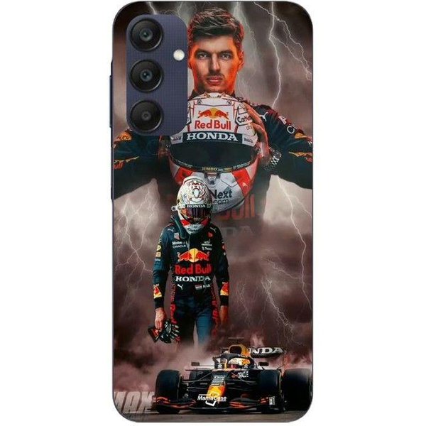 Etui Na Samsunga Galaxy A25 Verstappen BłYsk FormułA 1 Kask F1 Maniacase-image