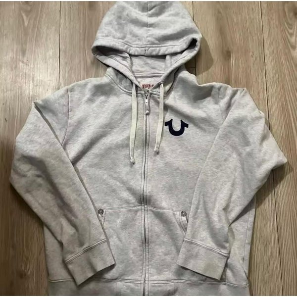 AmerykańSka Retro Bluza Z Kapturem Y2K Ubrania Harajuku Hip Hop Goth Oversized Bluza Z Kapturem Bluza MęSka Kobiety Casual Kurtka Z Zamkiem BłYskawicznym Topy S Gray-image