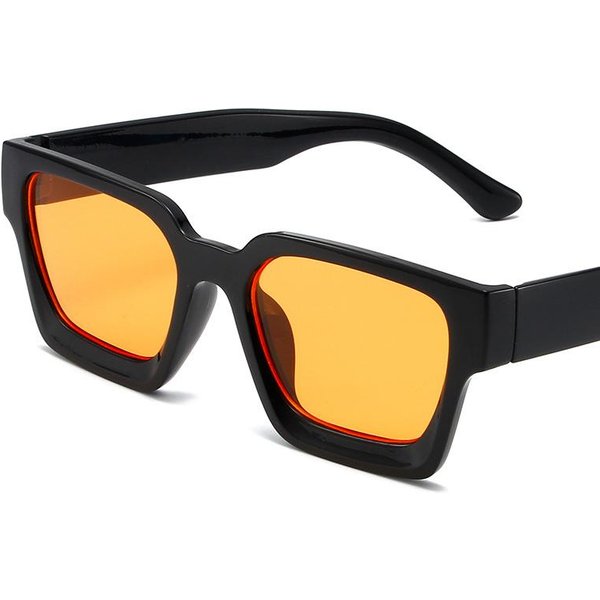 Nuevas Gafas De Sol Vintage Mujer Hombre Cuadradas Marco De PC Gafas De Sol Femeninas DiseñAdor Retro Tonos Moda Oculos De Sol Para Hombre Multi-image