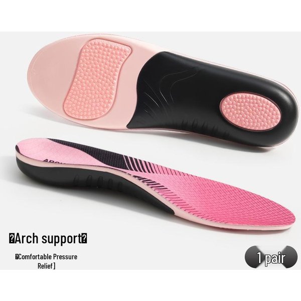Plantillas Deportivas OrtopéDicas Unisex Con AbsorcióN De Impactos Y Soporte De Arco Para EversióN Del Pie Size 41-42 Beige-image