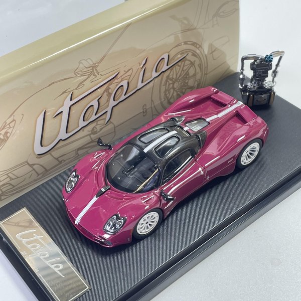 Hone Model 1:64 Pagani Utopia Metalowy SamochóD Odlewy CiśNieniowe I Pojazdy Zabawkowe Model Samochodu W Skali Miniaturowej Dla Dzieci-image