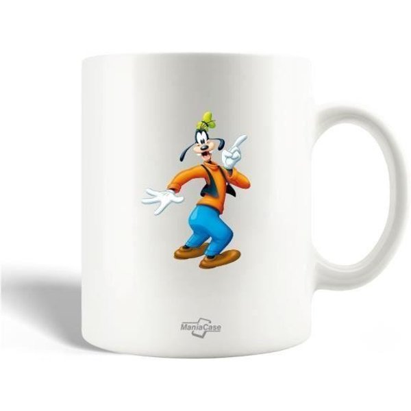 Taza De CeráMica - Disney - Mickey Mouse - 30Cl - Apta Para Lavavajillas - Blanca-image