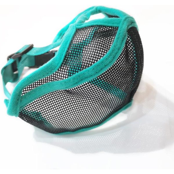 Bozales Para Perros De Hocico Corto Ajustables De Malla Transpirable Bulldog FrancéS Pug MáScara Bozal Para La Boca Suministros Anti Ladrido DC05 M-image