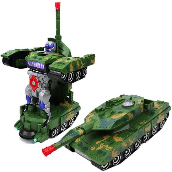 Zdeformowany Samolot Zabawka Robot Na Baterie Ze ŚWiatłEm I DźWięKami Akcja Bump And Go MyśLiwiec Prezent Urodzinowy Dla ChłOpcóW Dziewczynek Dziecka-image