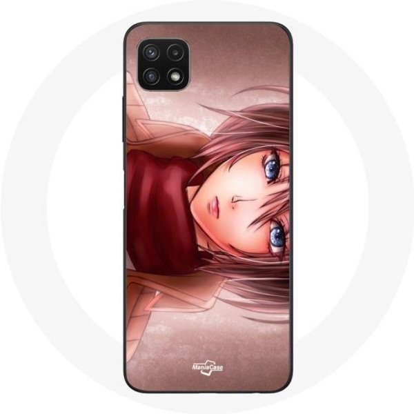 Funda Para Samsung Galaxy A22 5G Mikasa Ackerman Ataque A Los Titanes Serie Anime JaponéS-image
