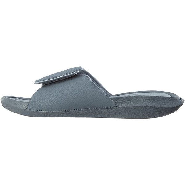 Sandalias Unisex Air Jordan Hydro 6 Slide Gris FríO Blanco Gris Lobo 881473-004 44 Gray-image