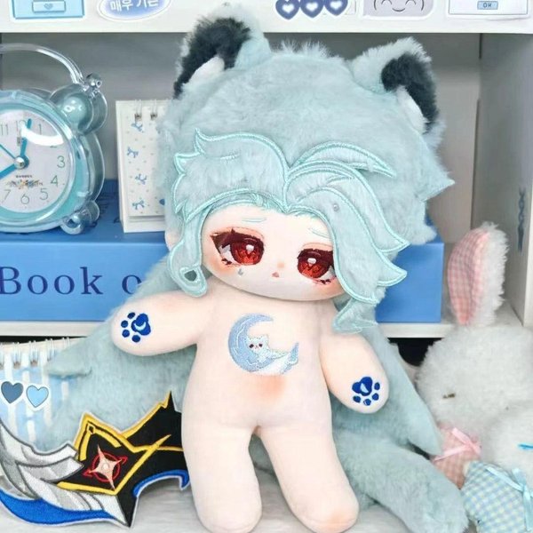 20 Cm Genshin Impact II Dottore Pluszowa Lalka Lekarz Anime Cosplay Przebranie BawełNiana Lalka Pluszowa Zabawka Kolekcja Prezenty Urodzinowe No Skeleton-image