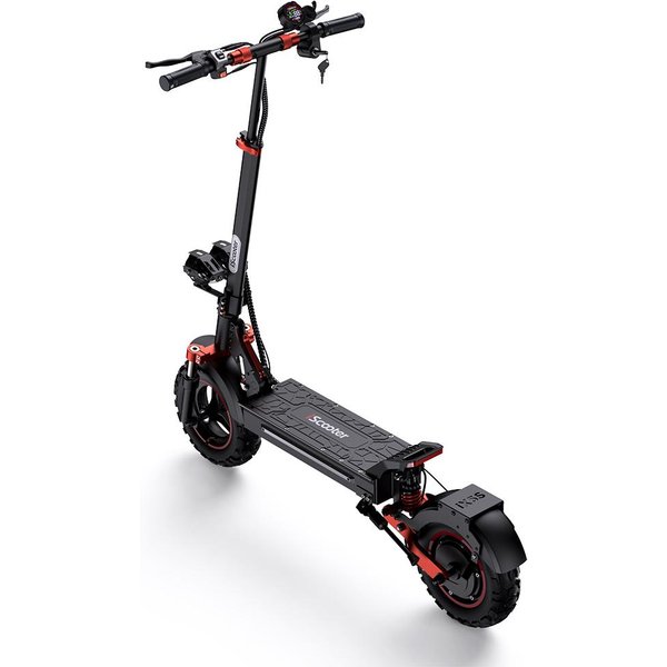 Iscooter Electric Scooter 1000W Ix5S Speed 45KM/H 15Ah 11 Inch Off-Road Pneumatic Tire 60-65KM Range Foldable E-Scooter For Adults-image