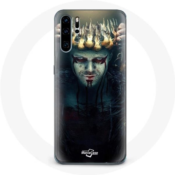 Funda - Huawei - P30 - Vikingos Ragnar Lothbrok - Flexible - Negra - Mixta-image
