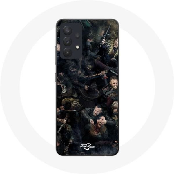 Coque Pour Samsung Galaxy A13 4G / A13 4G Lite Vikings Teaser Saison 6 Affiche Personnages Art-image