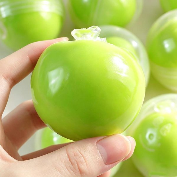 Czekolada Ciemna ChrupiąCa Woskowa Kulka Do ŚCiskania Asmr Zabawka Fidget RęCznie Robiona MięKka Kulka OdstresowująCa Zabawka Sensoryczna ŚMieszny Prezent OdstresowująCy-image