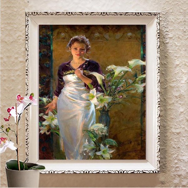 Pintura De Diamantes 5D Punto De Cruz Mosaico Arte Imagen De PedreríA DecoracióN Regalo Taladro Cuadrado Completo Bordado De Diamantes Full Square 20X30CM-image