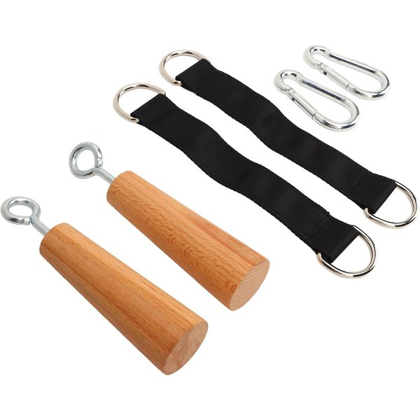Agarres De Madera Para Dominadas Entrenador De Fuerza Para Dedos De Madera Gimnasio En Casa Parte Superior Del Cuerpo Core Entrenamiento De Fuerza De Agarre-image