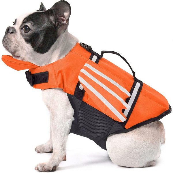 Chaleco Salvavidas Para Perro Chaleco Salvavidas Para Mascota Ideal Para Cachorro Perros PequeñOs Grandes Trajes De NatacióN Ropa De BañO Para Husky Bulldog FrancéS Accesorios De NatacióN Alta Calidad S-image