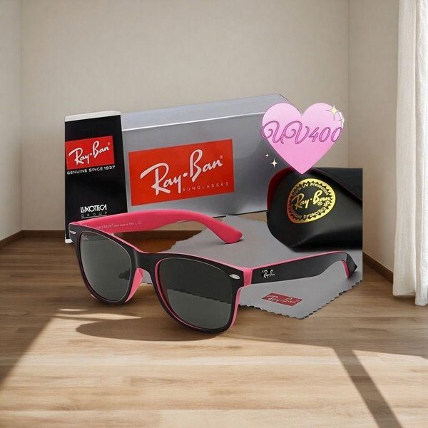 Gafas De Sol Polarizadas ProteccióN UV400 ConduccióN Pesca Senderismo Ciclismo Deportes Al Aire Libre Hombres Mujeres Negro/Color Rosa-image