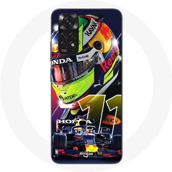 Funda Para Xiaomi Redmi Note 11S FóRmula 1 Sergio PéRez Piloto De Carreras F1-image