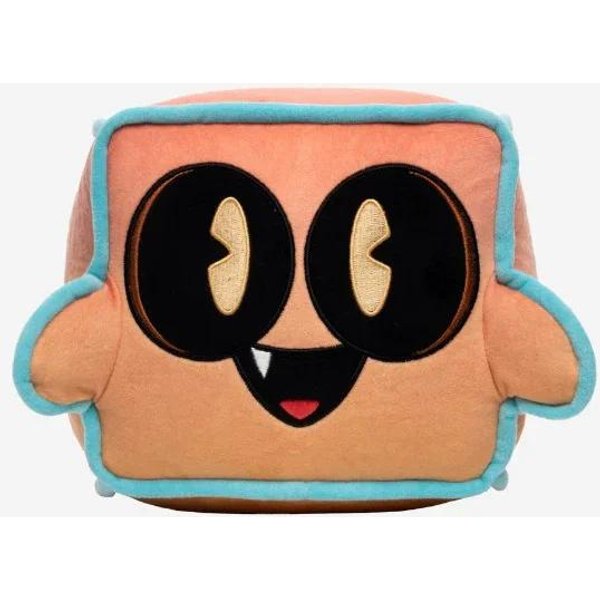 Juguete De Peluche MuñEco Relleno De Geometry Geo Dash Suave Kawaii Lindo 15Cm Mini Personaje De Dibujos Animados Peluche Coleccionable Para NiñOs Regalo De CumpleañOs-image