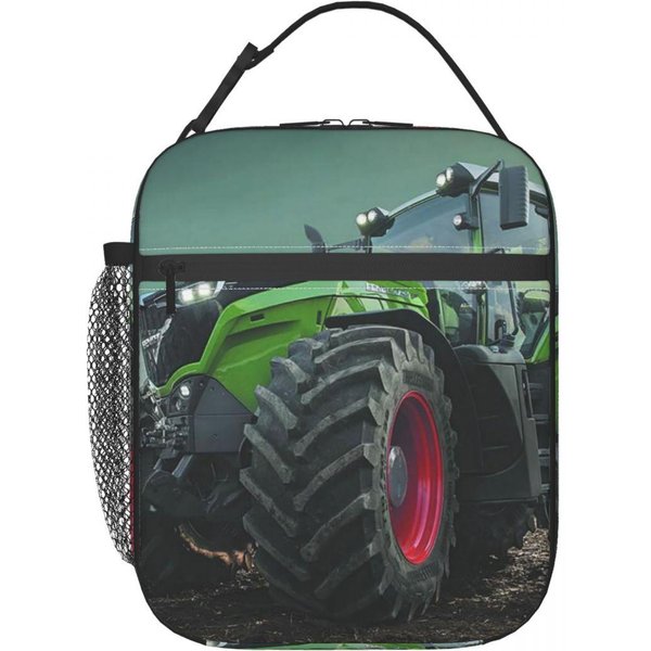 Traktor Rolniczy Fendt Izolowana Torba Na Lunch Dla Kobiet Dzieci Szczelne Pojemniki Na żYwność Termiczny Lunchbox Torba One Size-image