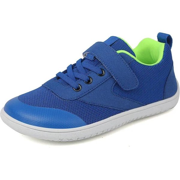 Zapatos Casuales De Punta Ancha Para NiñOs Grandes Descalzos NiñOs NiñAs Zapatillas Minimalistas De Drop Cero Ligeras Zapatos Escolares Para NiñOs Antideslizantes 25 Azul-image