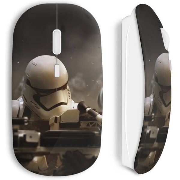 Mysz Bezprzewodowa - Star Wars - Millenium Stormtrooper - BiałA - Usb - Kompatybilna Z Mac I Pc-image