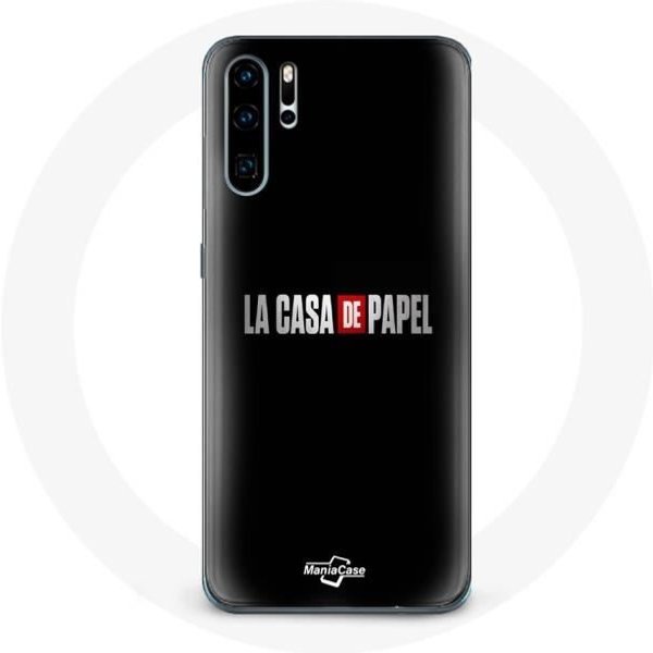 Funda - Maniacase - Huawei P30 Pro - Logo La Casa De Papel - Flexible - Mixto-image