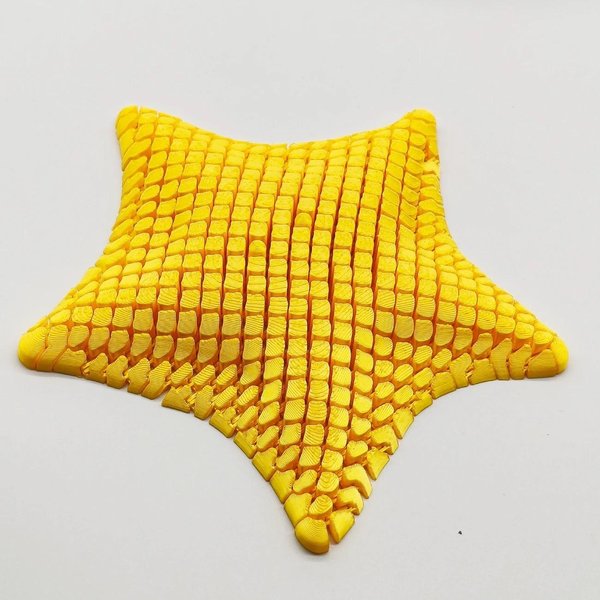 Juguete De Estrellas De Mar Articuladas Impresas En 3D Para Alivio Del EstréS Juguete Fidget Flexible Animal Marino DecoracióN De Escritorio Articulaciones MóViles Juguete De DescompresióN-image