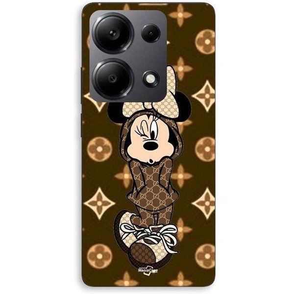 Etui Na Telefon - Maniacase - Xiaomi Redmi Note 13 Pro 4G - Silikonowe - MięKkie - Minnie Disney-image