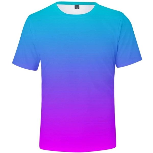 Modny MęSki T-Shirt Z Nadrukiem Z OkrąGłYm Dekoltem Harajuku Wygodna Koszulka Z KróTkim RęKawem XXL ZłOty-image