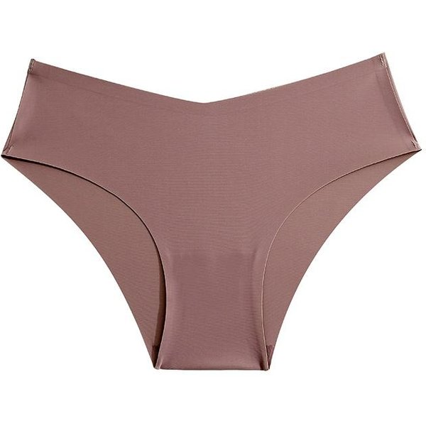 Finetoo Bezszwowe Majtki Damskie Seksowne Majtki Z Wysokim Stanem V M-2XL DużE Rozmiary Bielizna Wygodne Damskie Majtki Bielizna XXL Gray-image
