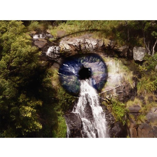 Bordado De Diamantes Paisaje Cascada Taladro Completo Pintura De Diamantes Escenario Ojo Imagen De PedreríA 20X30CM-image