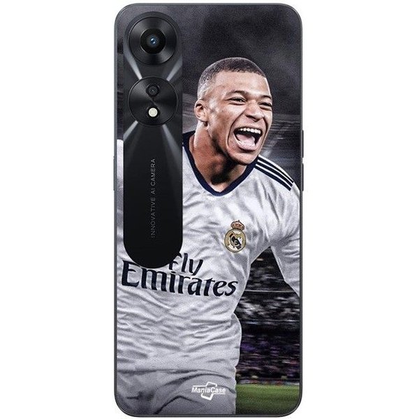 Coque Pour Oppo A78 5G Kylian Mbappe Real Madrid Goal Maniacase Negro-image