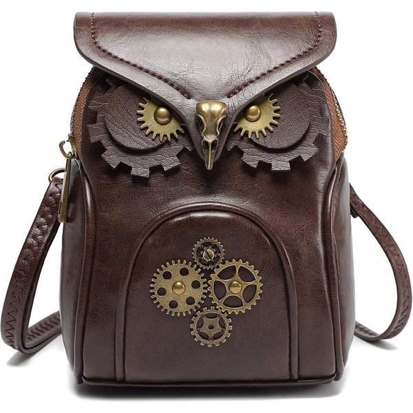 Bolso Bandolera PequeñO Creativo De Un Solo Hombro Con Un Estilo Retro Europeo Y Americano Para Mujer Gray-image