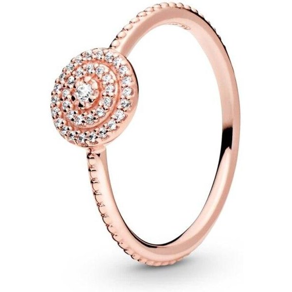Anillo Original De Corazones Dobles De Rosa Elegante Brillo Con Cristal Plata De Ley 925 Para Mujer Europa Regalo De CumpleañOs JoyeríA 9 Beige-image
