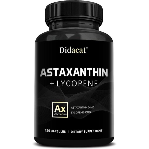 Astaksantyna + Likopen 24 Mg/50 Mg 120 KapsułEk Suplement Diety 120 Capsules-image