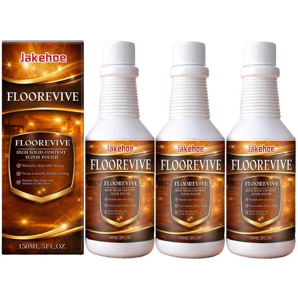 3 Sztuki Preparat Do Renowacji PodłóG Drewnianych 150 Ml Naprawa Rys Wysoki PołYsk ŚRodek Do Czyszczenia PodłóG Drewnianych Laminowanych PłYtek-image
