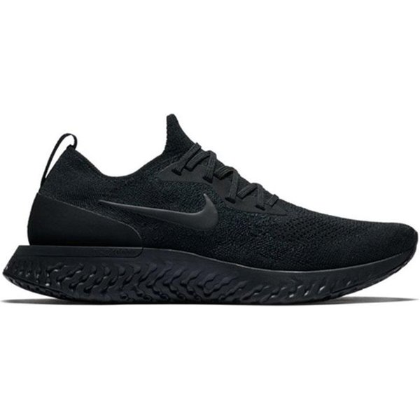 Nike Epic React Flyknit Triple Negro AQ0067-003 44-image
